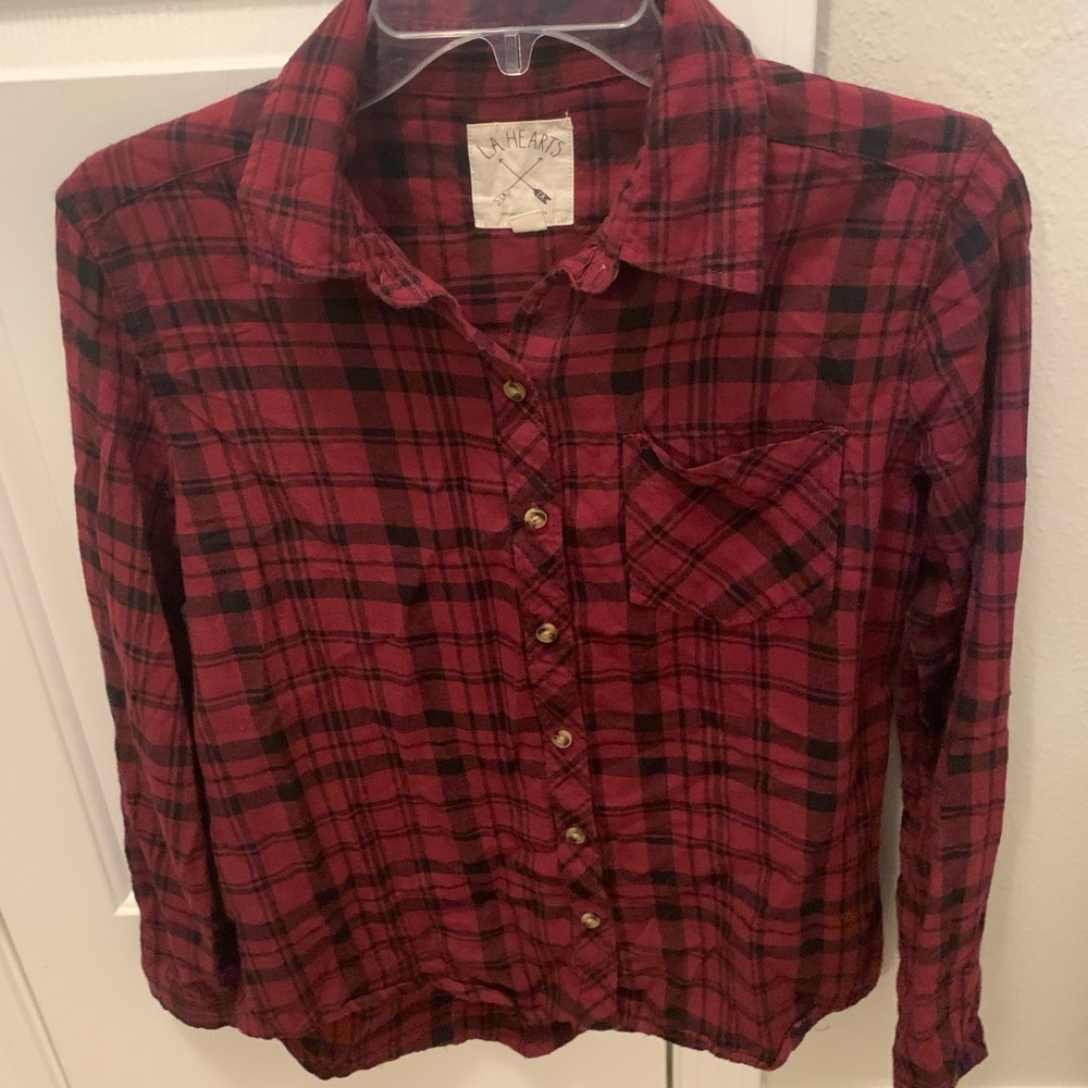 LA Hearts Women’s Flannel
